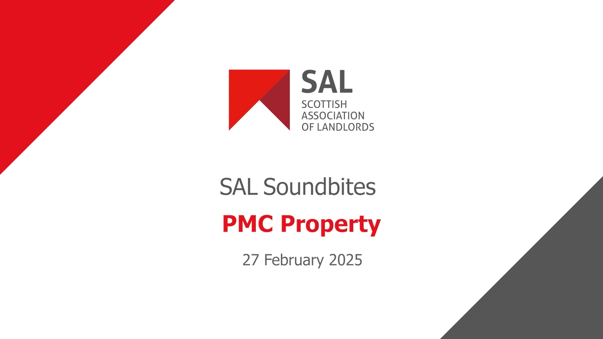 SAL Soundbites - PMC Property