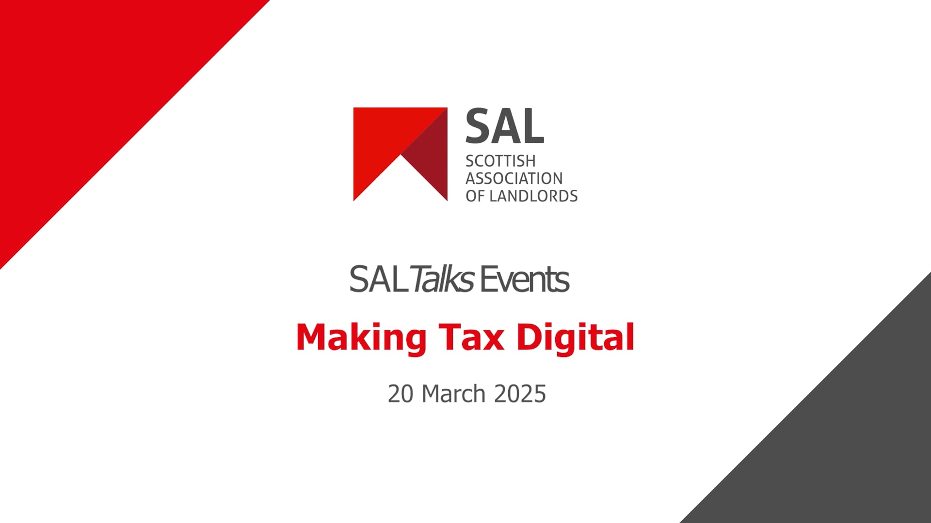 SALTalks - Making Tax Digital thumbnail